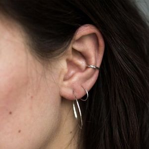 Catbird Silver Ear Cuff